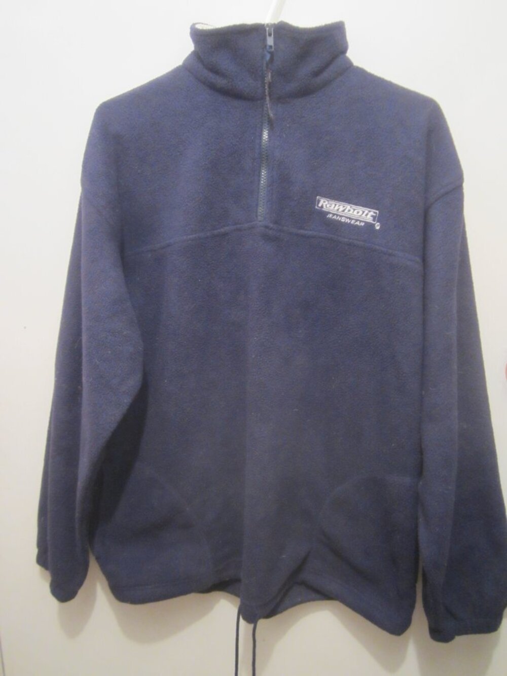 Fleece, Rawbolt Jeanswear, Size Large, Navy